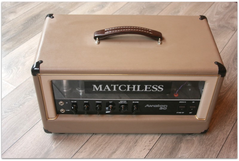 MATCHLESS "Avalon 30 Head with Reverb and Plexiglass Front Panel"