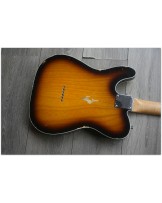 FENDER "Custom Shop 60 Telecaster Custom Relic/CC Rosewood, Two Tone Sunburst"