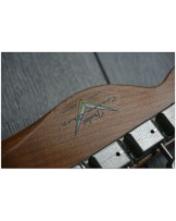 FENDER "Custom Shop Limited Rev Telecaster HS Heavy Relic, Antique Black over Three Tone Sunburst"