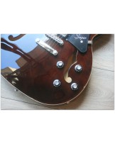 HAGSTROM "Super Viking Trans Brown Justin York"