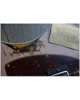 FENDER " Custom Shop Limited 60 HS Telecaster Custom Heavy Relic Pink over 3 Tone Sunburst"