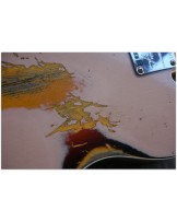 FENDER " Custom Shop Limited 60 HS Telecaster Custom Heavy Relic Pink over 3 Tone Sunburst"