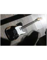 FENDER "Custom Shop 64 Custom Telecaster Heavy Relic Antique Black"