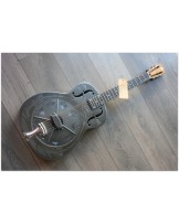 NATIONAL "Style 0 14-Fret, Weathered Steel Finish"