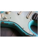 FENDER "Custom Shop 60 Stratocaster Fade Aged Heavy Relic Sea Foam Green"
