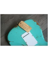 FENDER "Custom Shop 60 Stratocaster Fade Aged Heavy Relic Sea Foam Green"
