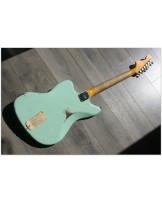 FENDER "Custom Shop 1965 Jazzmaster Relic Faded Aged Surf Green"