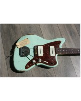 FENDER "Custom Shop 1965 Jazzmaster Relic Faded Aged Surf Green"