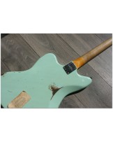 FENDER "Custom Shop 1965 Jazzmaster Relic Faded Aged Surf Green"