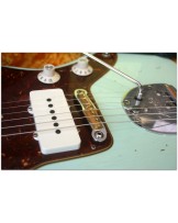 FENDER "Custom Shop 1965 Jazzmaster Relic Faded Aged Surf Green"