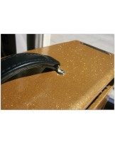 GENERAL " Retro Luxe Reverb 1963 Custom Gold Glitter sparkle 15” "