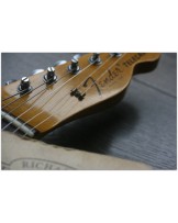 FENDER "Custom Shop Telecaster 67 Heavy Relic, Rosewood, Sonic Blue Over Three Tone Sunburst"