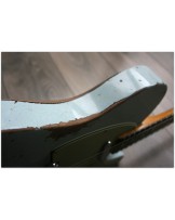 FENDER "Custom Shop Telecaster 67 Heavy Relic, Rosewood, Sonic Blue Over Three Tone Sunburst"