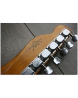 FENDER "Custom Shop Telecaster 67 Heavy Relic, Rosewood, Sonic Blue Over Three Tone Sunburst"