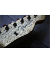 FENDER "Custom Shop Limited 1963 Tele Custom Relic Aged Gold Sparkle"