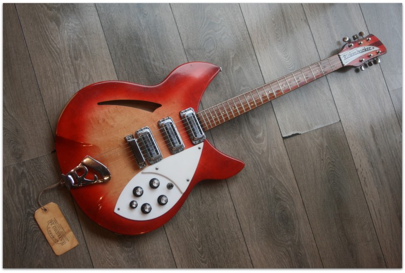 RICKENBACKER "Model 340 Fireglo" VERY RARE !!!!!!!!!! ORIGINAL DE ENERO DE 1967!!!!!