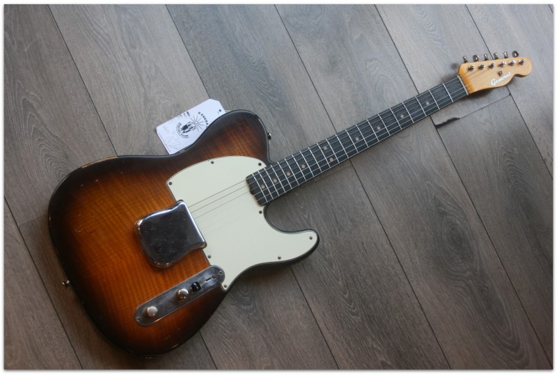 GENERAL "1964 GVT Single T Figured maple Top" Hardcase