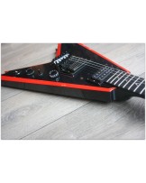 DEAN "Made In Usa Custom Shop Dime Razorback V Black/Red" ORIGINAL DEANHARDCASE (2007)