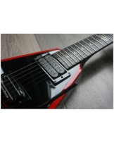 DEAN "Made In Usa Custom Shop Dime Razorback V Black/Red" ORIGINAL DEANHARDCASE (2007)