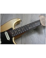 FENDER "Custom Shop Limited Edition Dual-Mag II Strat, Heavy Relic, Aged Aztec Gold over 3-Color Sunburst"
