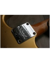 FENDER "Custom Shop Limited Edition Dual-Mag II Strat, Heavy Relic, Aged Aztec Gold over 3-Color Sunburst"