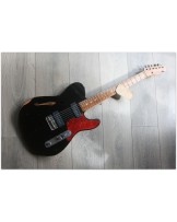 FENDER "Custom Shop Limited Edition P90 Thinline Telecaster Relic , Black"