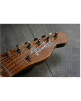 FENDER "Custom Shop Limited Edition P90 Thinline Telecaster Relic , Black"