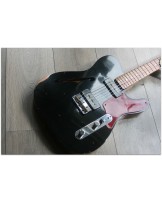 FENDER "Custom Shop Limited Edition P90 Thinline Telecaster Relic , Black"
