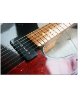 FENDER "Custom Shop Limited Edition P90 Thinline Telecaster Relic , Black"