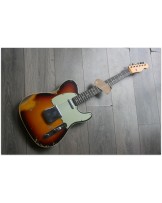 FENDER "Custom Shop 1960 Telecaster Custom Heavy Relic Rosewood, Chocolate Three Tone Sunburst"
