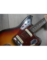 FENDER "Custom Shop 1963 Jaguar, Rosewood, Three Color Sunburst Journeyman Relic"