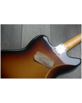 FENDER "Custom Shop 1963 Jaguar, Rosewood, Three Color Sunburst Journeyman Relic"