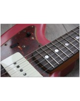 FENDER "Custom Shop 1965 Jazzmaster Relic, Faded , Aged Dakota Red"