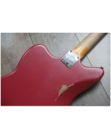 FENDER "Custom Shop 1965 Jazzmaster Relic, Faded , Aged Dakota Red"