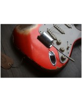 FENDER "Custom Shop Reissue 1959 Stratocaster Heavy Relic Candy Apple Red"