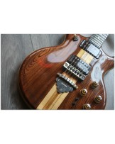 IBANEZ " 2710 Artist Custom Series Double Cutaway Neck Thru with Super 88 Humbuckers Natural with Gold Hardware" (1978 August)