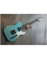 FENDER "Custom Shop LTD P90 Mahogany Telecaster Journeyman Relic Aged TealL Green Metallic"