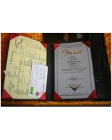 FENDER "Custom Shop Limited Edition 1960/63 Stratocaster Super Heavy Relic Super Faded Fiesta Red Over 3 Tone Sunburst"
