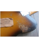 FENDER "Masterbuilt Paul Waller 63 Telecaster Relic, AA Flame, Two Tone Sunburst, Rosewood" LIMITED, 3, 40 KILOGRAMS
