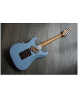 WOODSTOCK GUITAR "Oldboy HSS, Surf Blue with Blues Reunion Gig Bag"