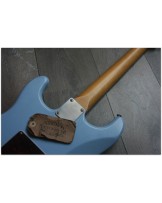 WOODSTOCK GUITAR "Oldboy HSS, Surf Blue with Blues Reunion Gig Bag"