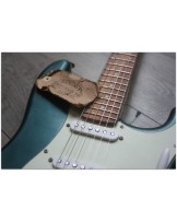 WOODSTOCK GUIITARS "Oldboy, SSS, Dark Sherwood with Blues Reunion Gig Bag"