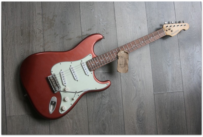 WOODSTOCK GUITARS "Oldboy, SSS, Copper Firemist" GIGBAG