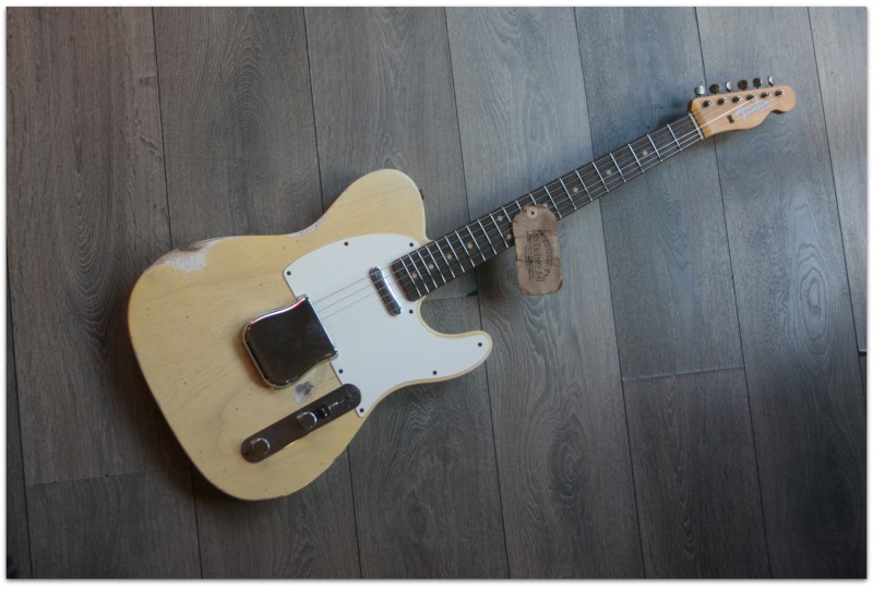 FENDER "Custom Shop 1960 Telecaster Relic, Natural Blonde"