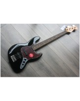 SQUIER "Classic Vibe '60s Jazz Bass, Black, Indian Laurel"
