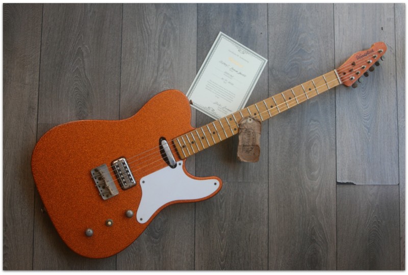 WOODSTOCK "Oldboy T Salmon Sparkle" with Reunion Blues Gigbag