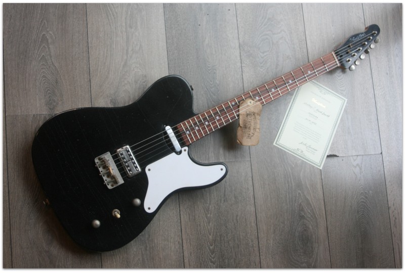 WOODSTOCK "Oldboy T Black Sparkle" with Reunion Blues Gigbag