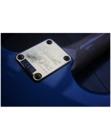 SQUIIER "40th Anniversary Stratocaster, Gold Edition, Lake Placid Blue, Indian Laurel" by Fender