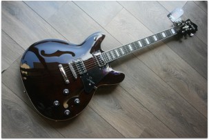 HAGSTROM "Super Viking Trans Brown Justin York"