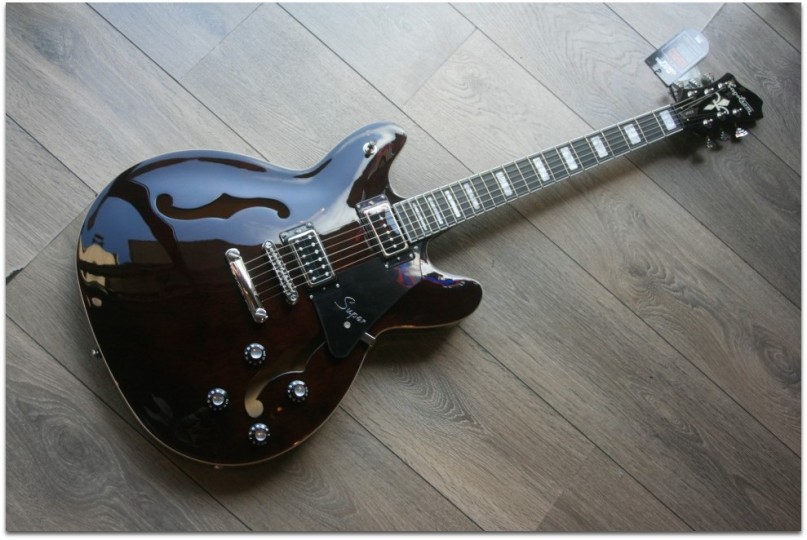 HAGSTROM "Super Viking Trans Brown Justin York"